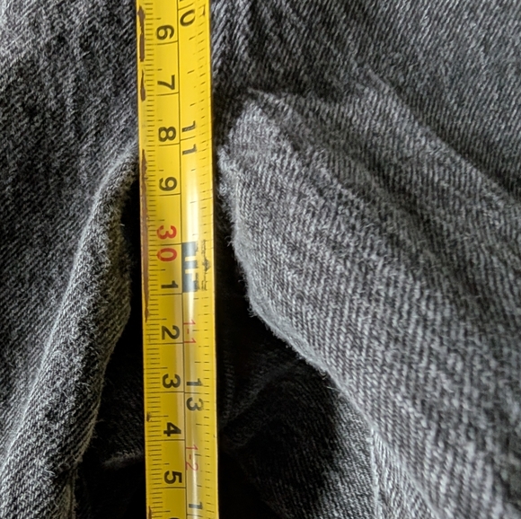 Wild Fable Highest Rise Baggy Jeans Distressed Black Grunge Gen Z Sz 12/31R - Picture 7 of 12